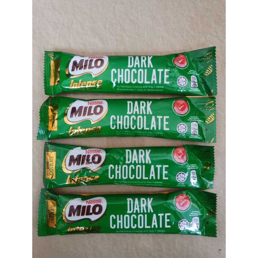 

MILO Intense Dark Chocolate Minuman Malt Coklat Malaysia 33gr Ori Saset Sachet Eceran