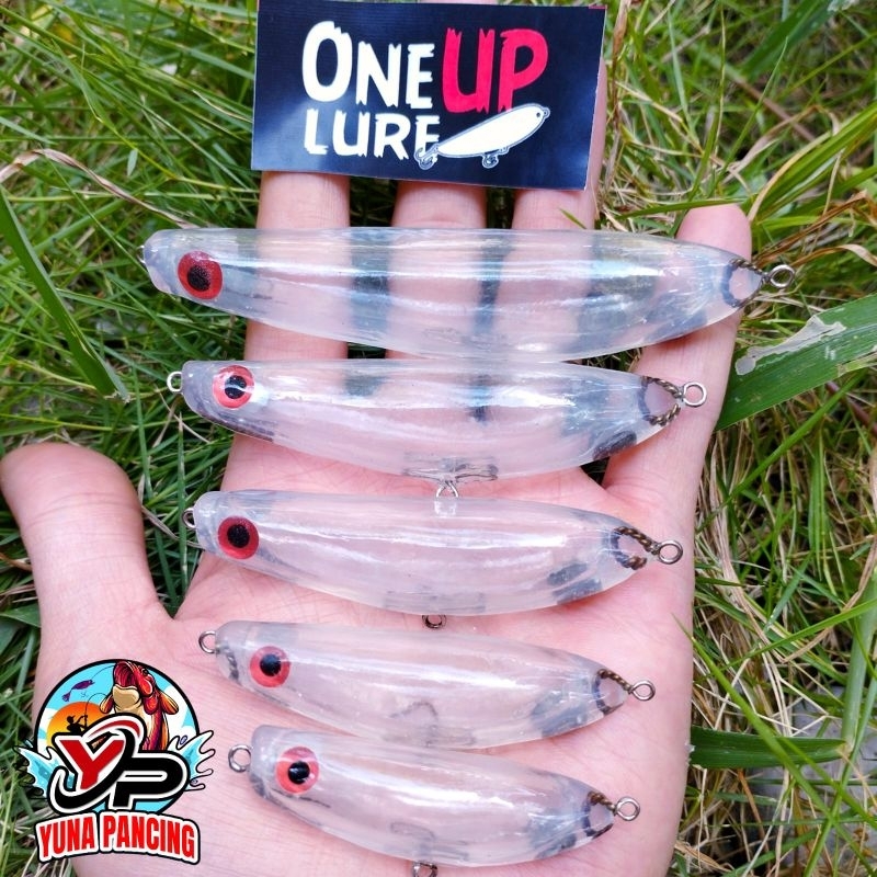 Lure WTD Gluestick Umpan Casting Hampala Top Water Splash One Up Lure Model Weapon