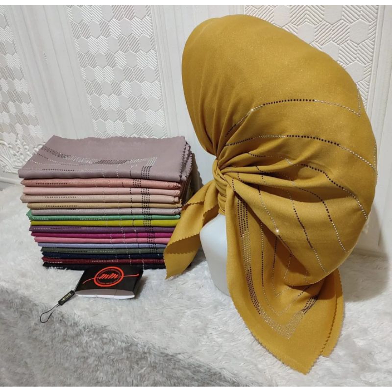 Jilbab Segi Empat Payet