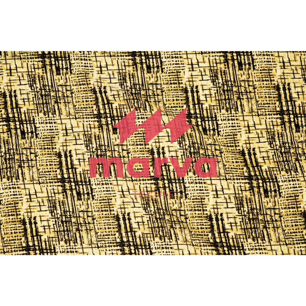Kain Batik Meteran Premium Bahan Rayon motif abstrak para warna hitam by Marva textile