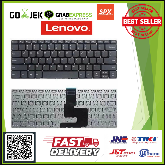 Keyboard Lenovo Ideapad 3-14ADA05 3-14ARE05 3-14IGL05 3-14IML05 Grey