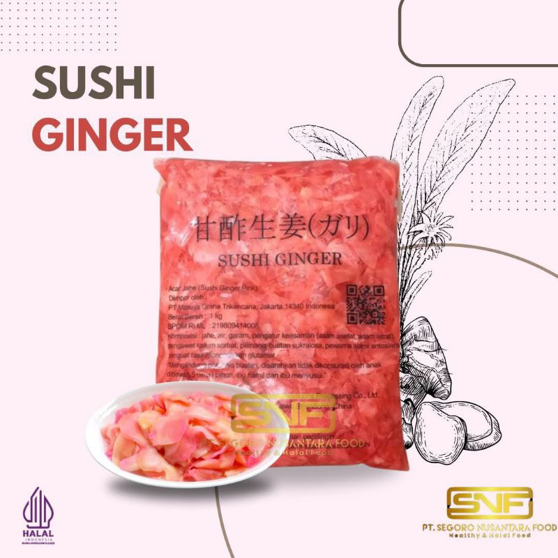 

Sushi Gari Pink 1kg / Sushi Ginger 1kg