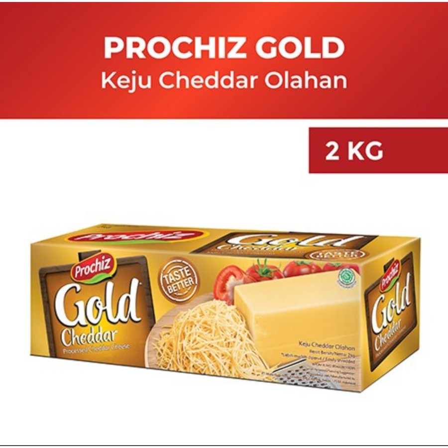 

PROCHIZ Gold 2Kg Cheese Keju Murah