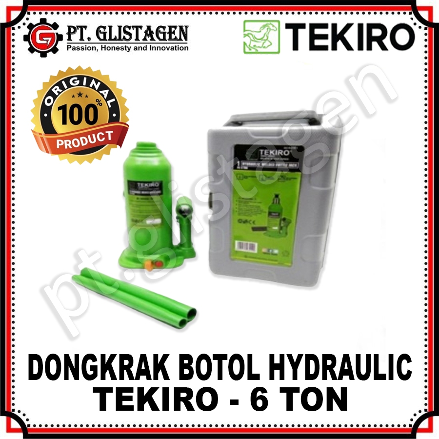TEKIRO DONGKRAK BOTOL TEKIRO 6 TON / DONGKRAK MOBIL 6 TON / DONGKRAK 6 TON
