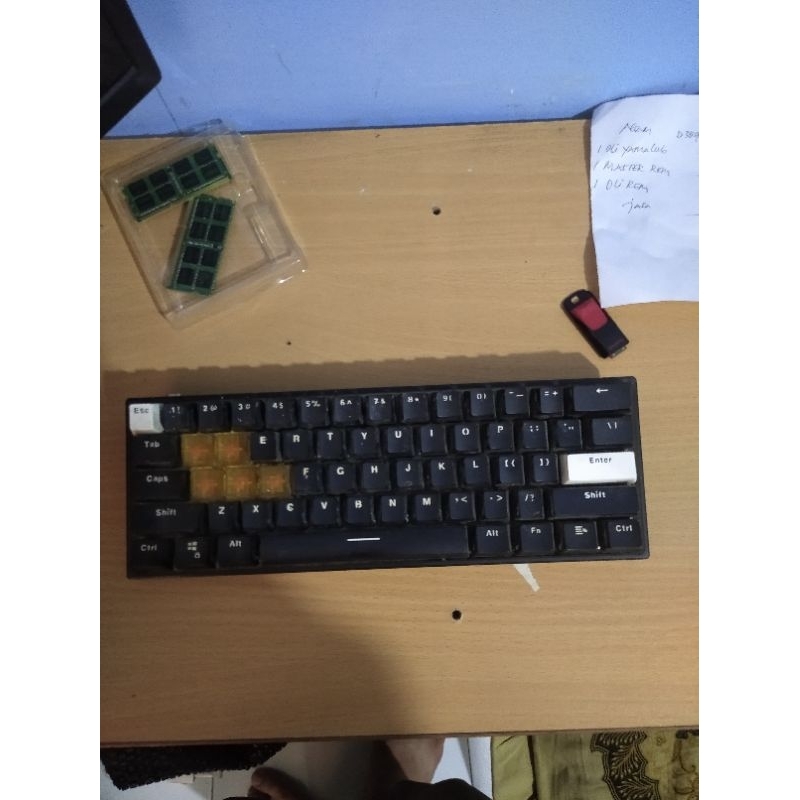 mechanical keyboard fantech/rexus/hp/