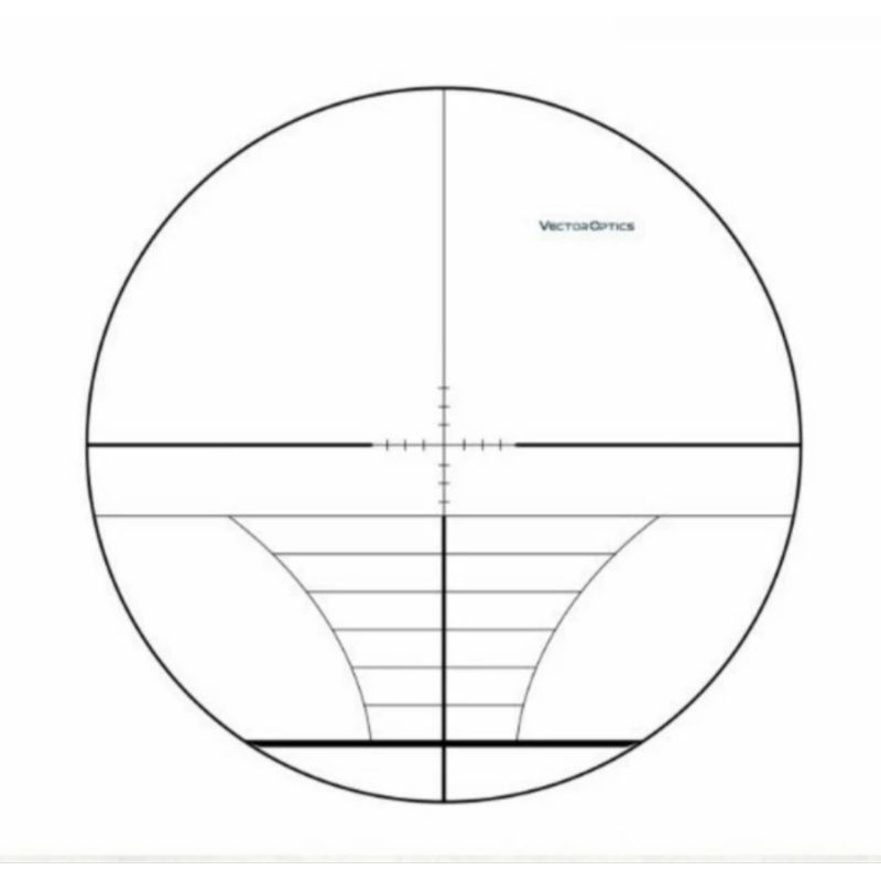 Riflescope Long Range 10-40x50 AOE Vector Optic BAGUS