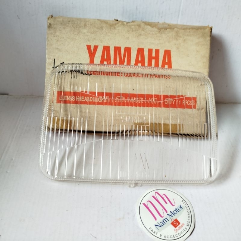 kaca lampu depan yamaha rx king 5t5 ori
