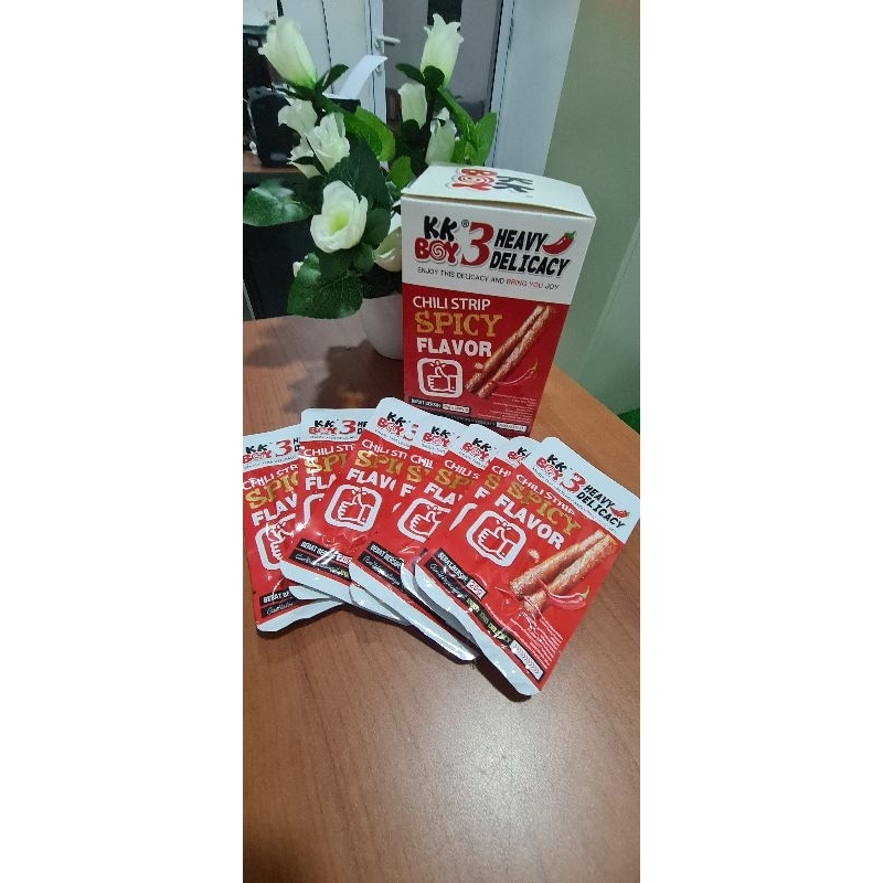 

KK BOY 3 CHILI STRIP SPICY FLAVOR