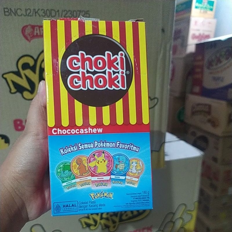 

choki choki 1box coklat pasta