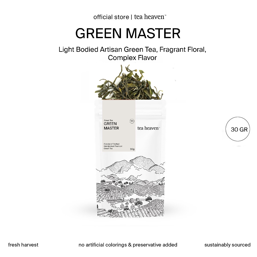 

Teh Hijau Premium Green Master Tea Heaven Loose Leaf