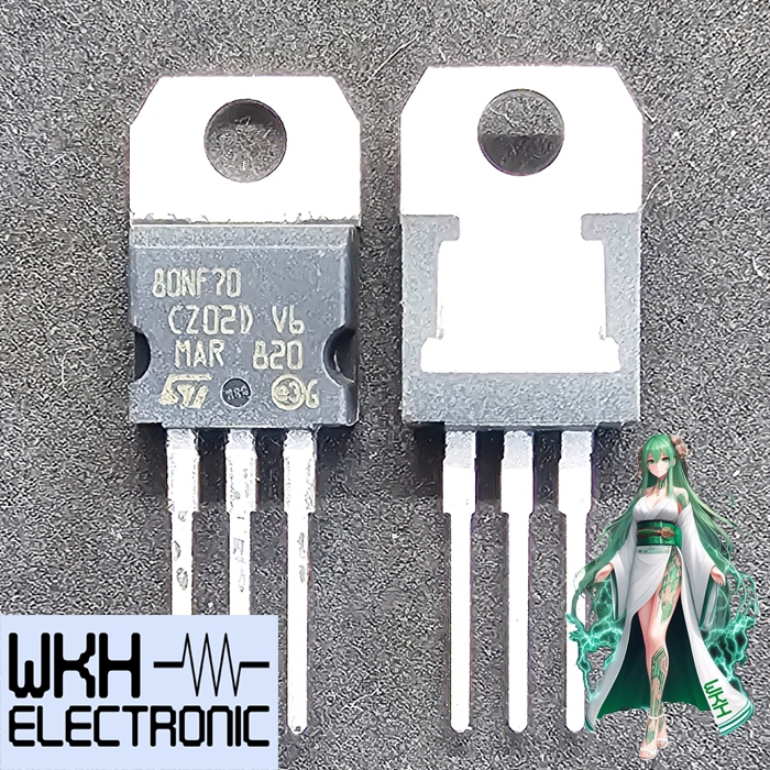 ORIGINAL STP80NF70 P80NF70 80NF70 MOSFET N-Ch TO220 68V 85A STP80N70F4