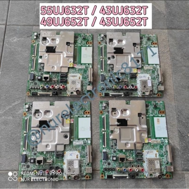 Mainboard LED TV LG 55UJ632T / 43UJ632T / 49UJ652T / 43UJ652T