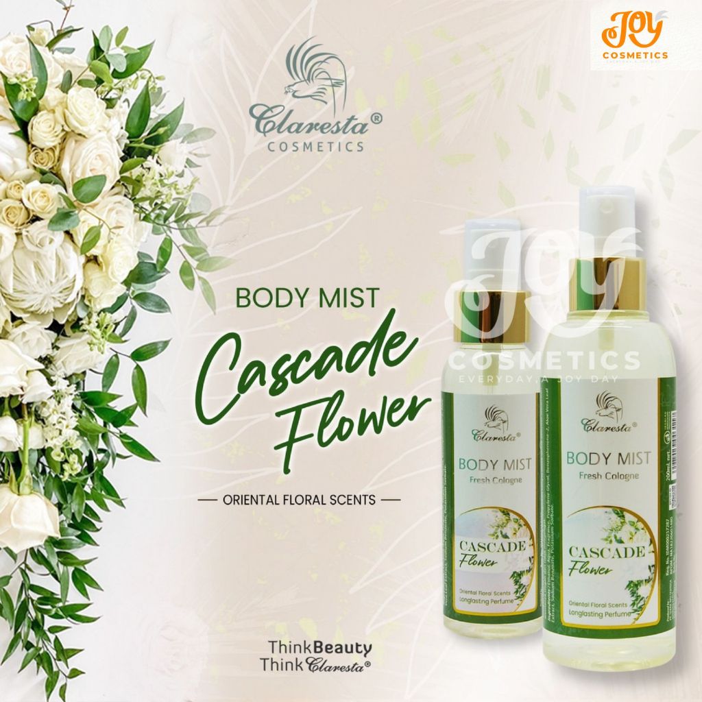 Claresta Body Mist Cascade Flower