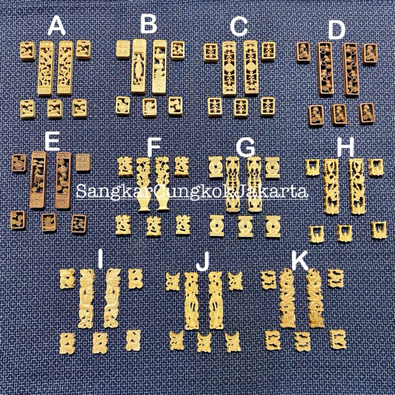 Aksesoris Sangkar Cungkok Variasi Kandang Kecil Pleci Bahan Bambu 1,2cm