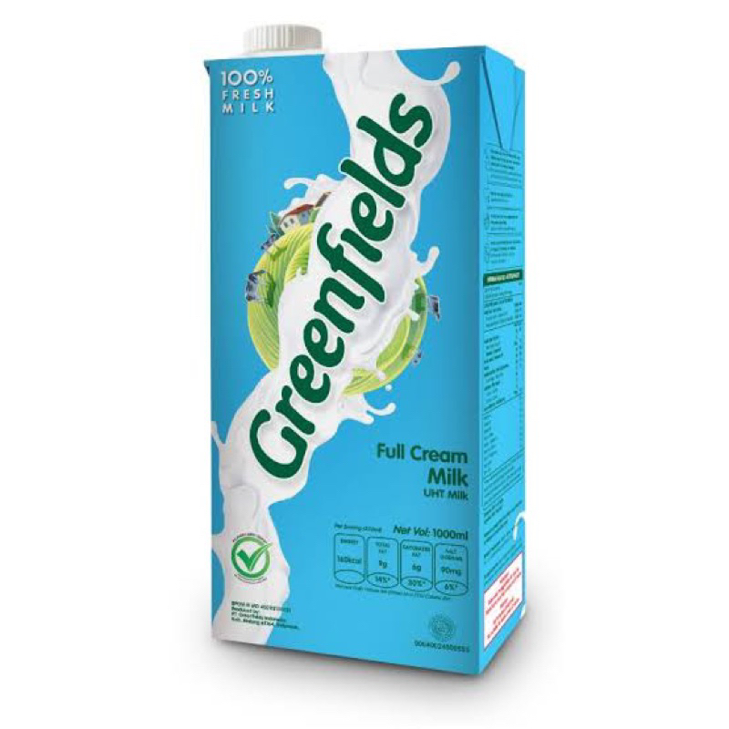 

greenfields uht full cream 1L - greenfields uht full cream