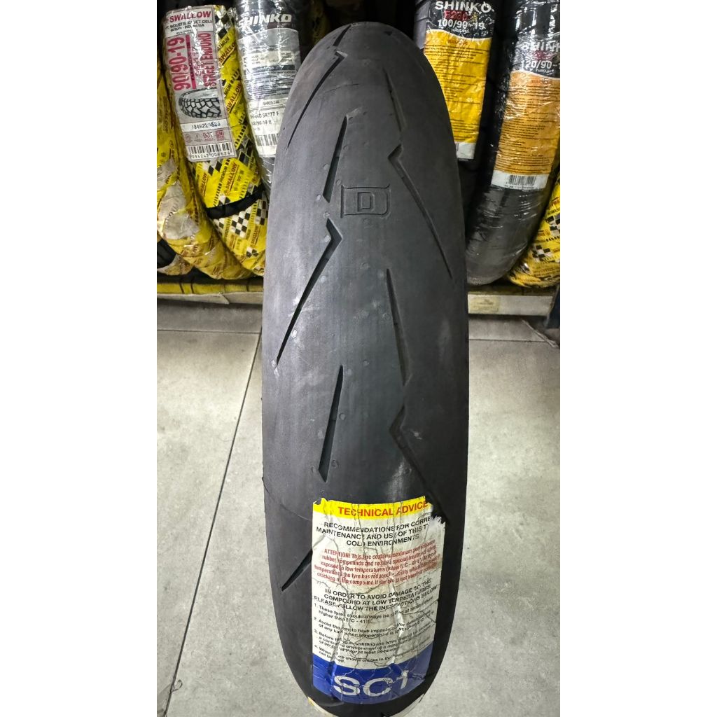 BAN TUBELESS RADIAL DIABLO SUPERCORSA V4 110/70 R17, 120/70 R17 & 160/60 R17 PIRELLI ORIGINAL NEW!