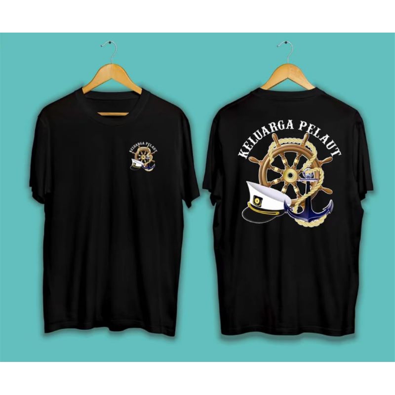 KAOS KELUARGA PELAUT CORAK STIR KAPAL