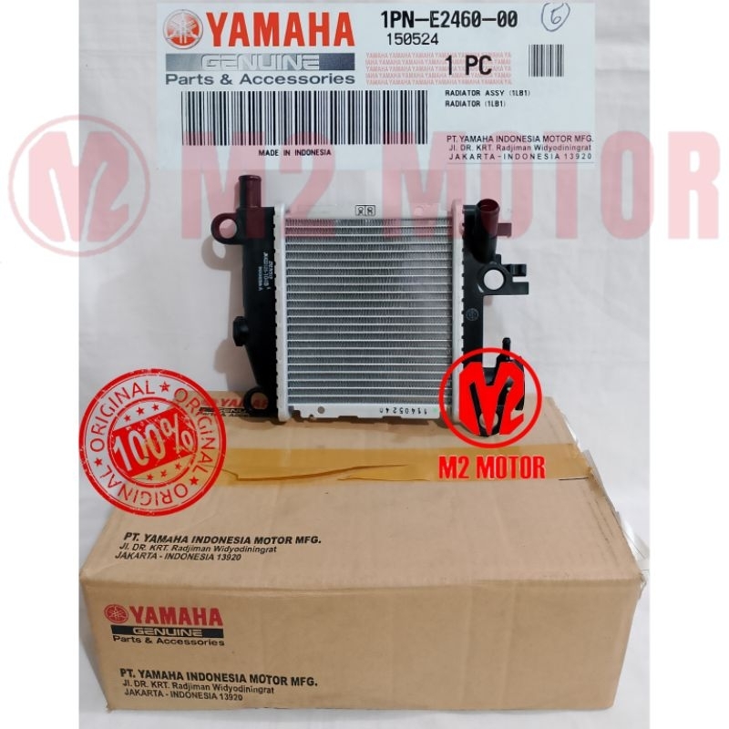 RADIATOR ASSY XEON RC 1PN-E2460-00 ORIGINAL YAMAHA