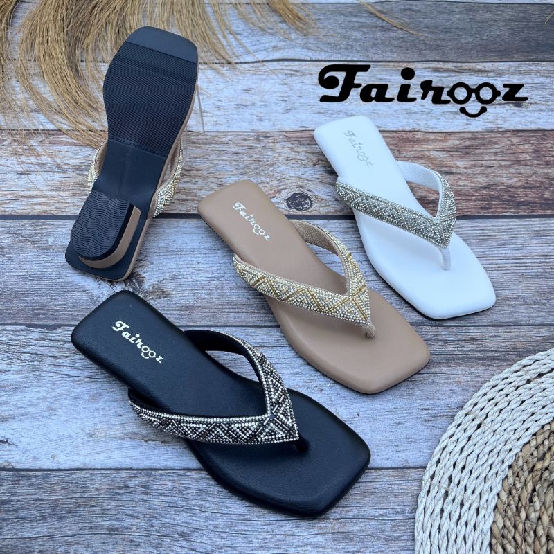 Fairooz - Sandal Wanita Heels Import TERBARU Hak 2cm JP01