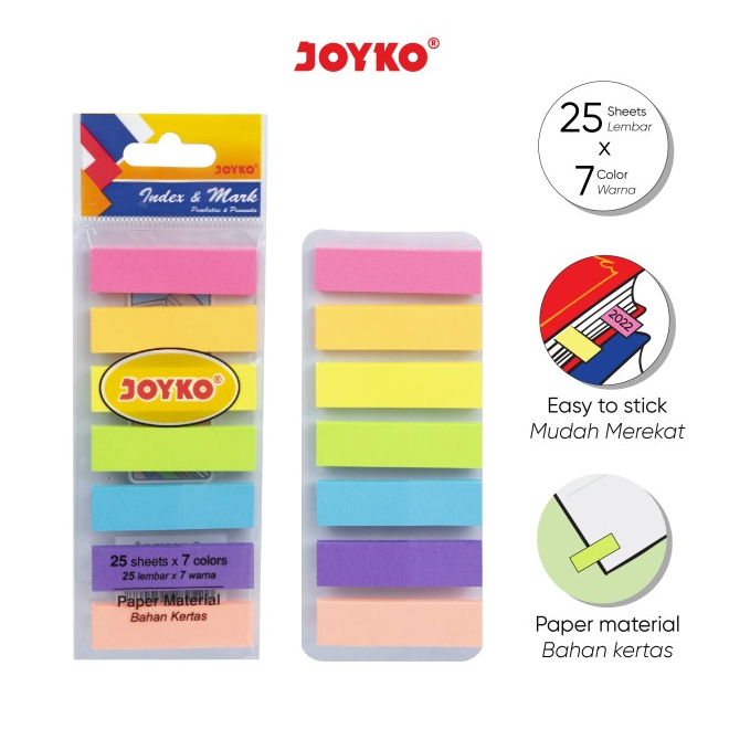 

[1 Pcs] Memo Sticky Note Joyko IM-32 / Index & Mark / Pembatas Penanda Joyko IM-32