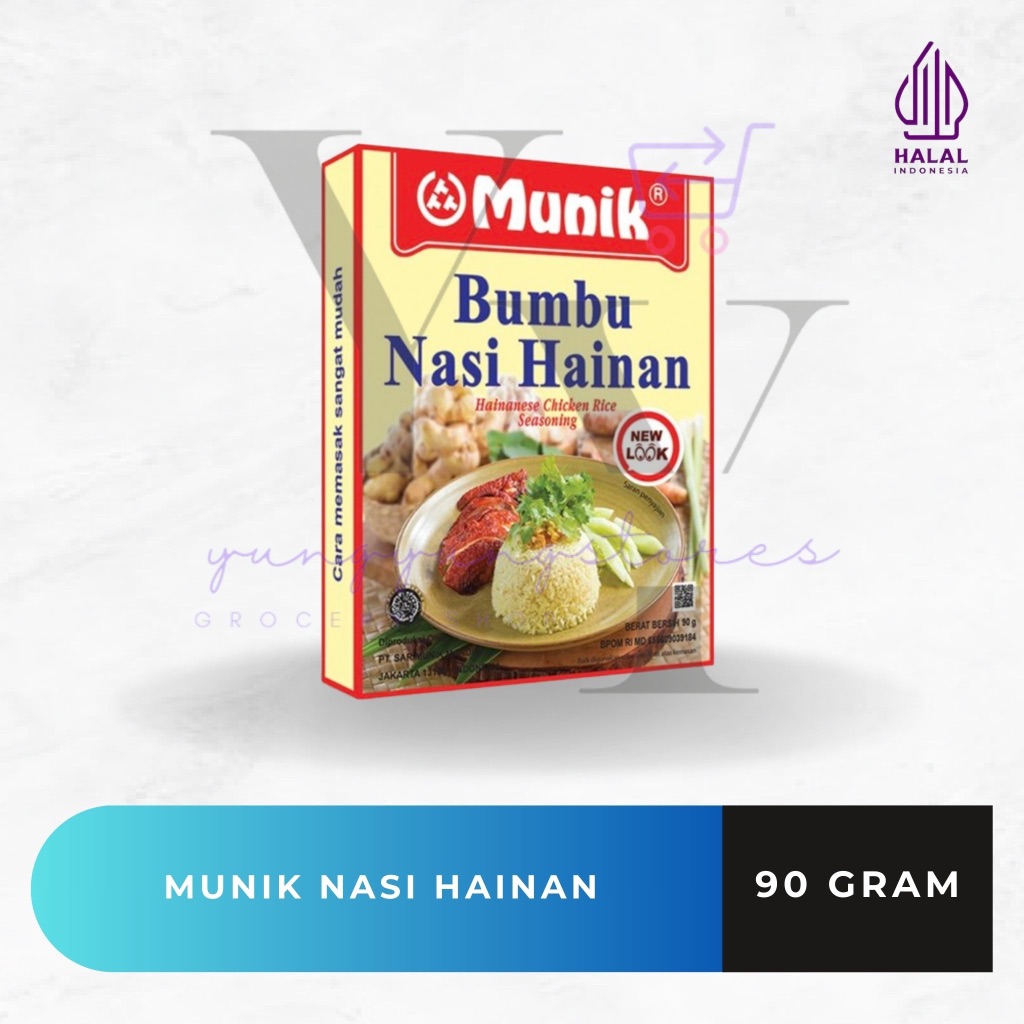 

Munik Bumbu Nasi Hainan / Hainanese Chicken Rice Seasoning 90 gram