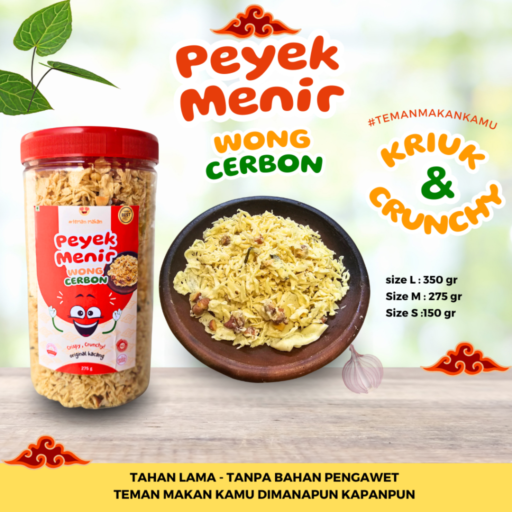 

Peyek Menir - Toples M