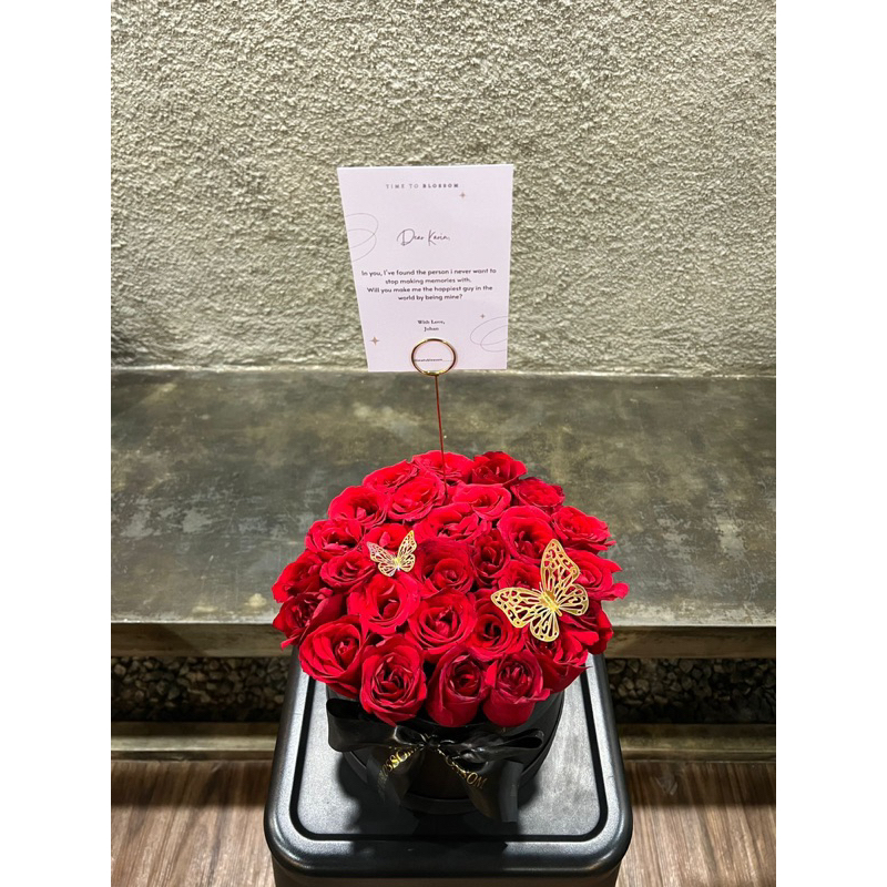 FLOWER BOX - Buket Bunga Gift