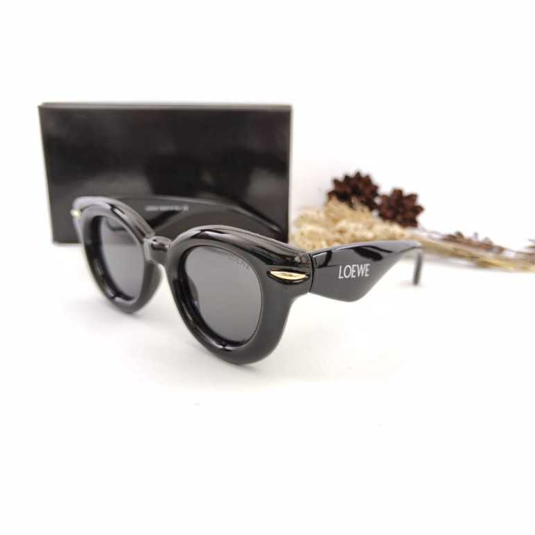 [COD] - Kacamata Hitam / Kacamata Fashion LOEWE 58053 Super Premium Free Cairan Pembersih