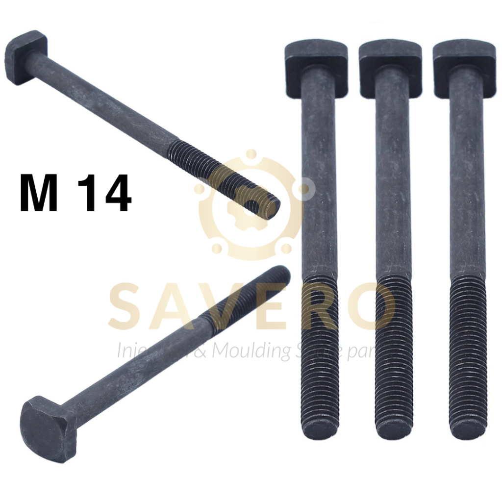 Baut T Slot M14 T Bolt L 150/175/180/200/225/250mm clamping T-Bolt