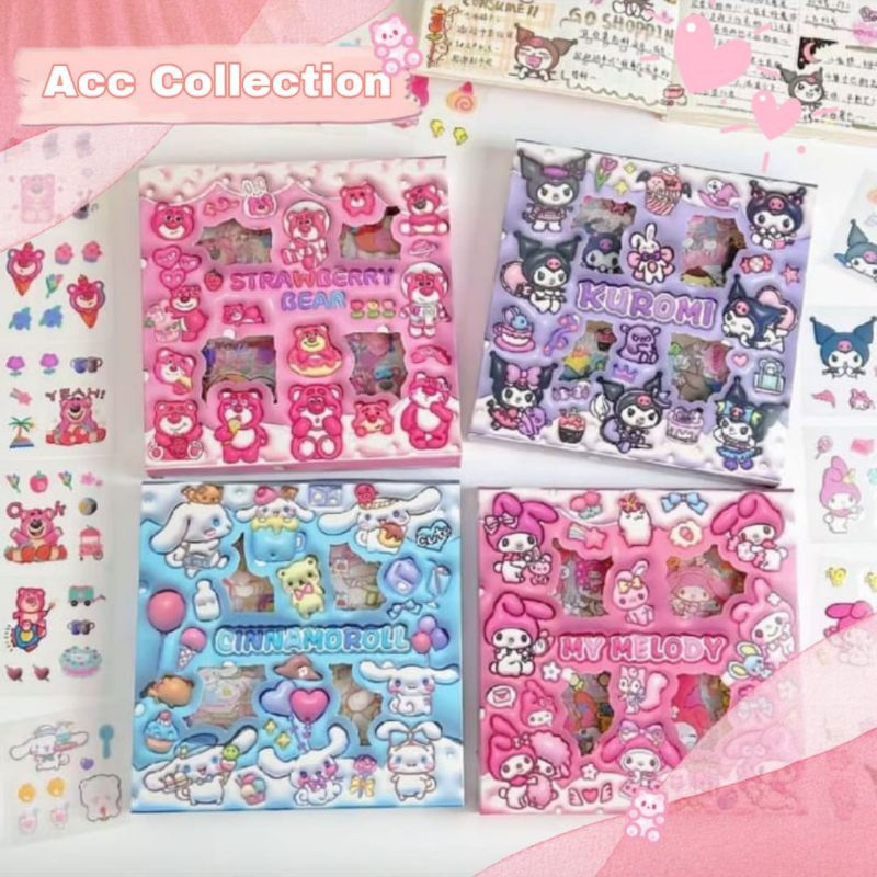

Stiker box momo waterproof Stiker box Karakter isi 100pcs