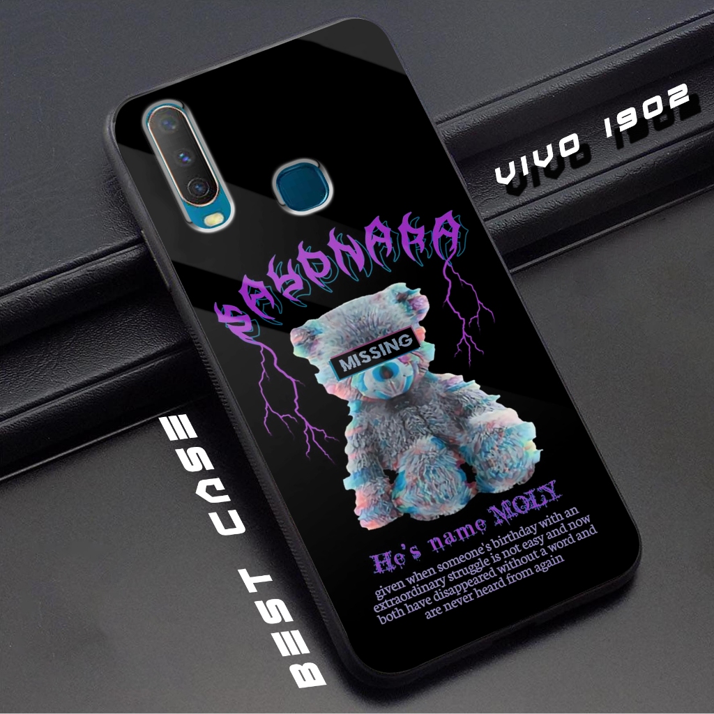 Case VIVO 1902 - Casing Hp VIVO 1902 - Motif ( BNK ) - Silikon Hp  VIVO 1902 - Softcase Glass Kaca -