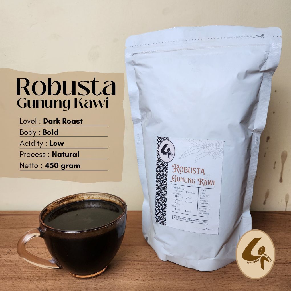 

Bubuk Kopi Robusta Gunung Kawi Biji Kopi Robusta Bubuk Kopi Robusta Dark Roast