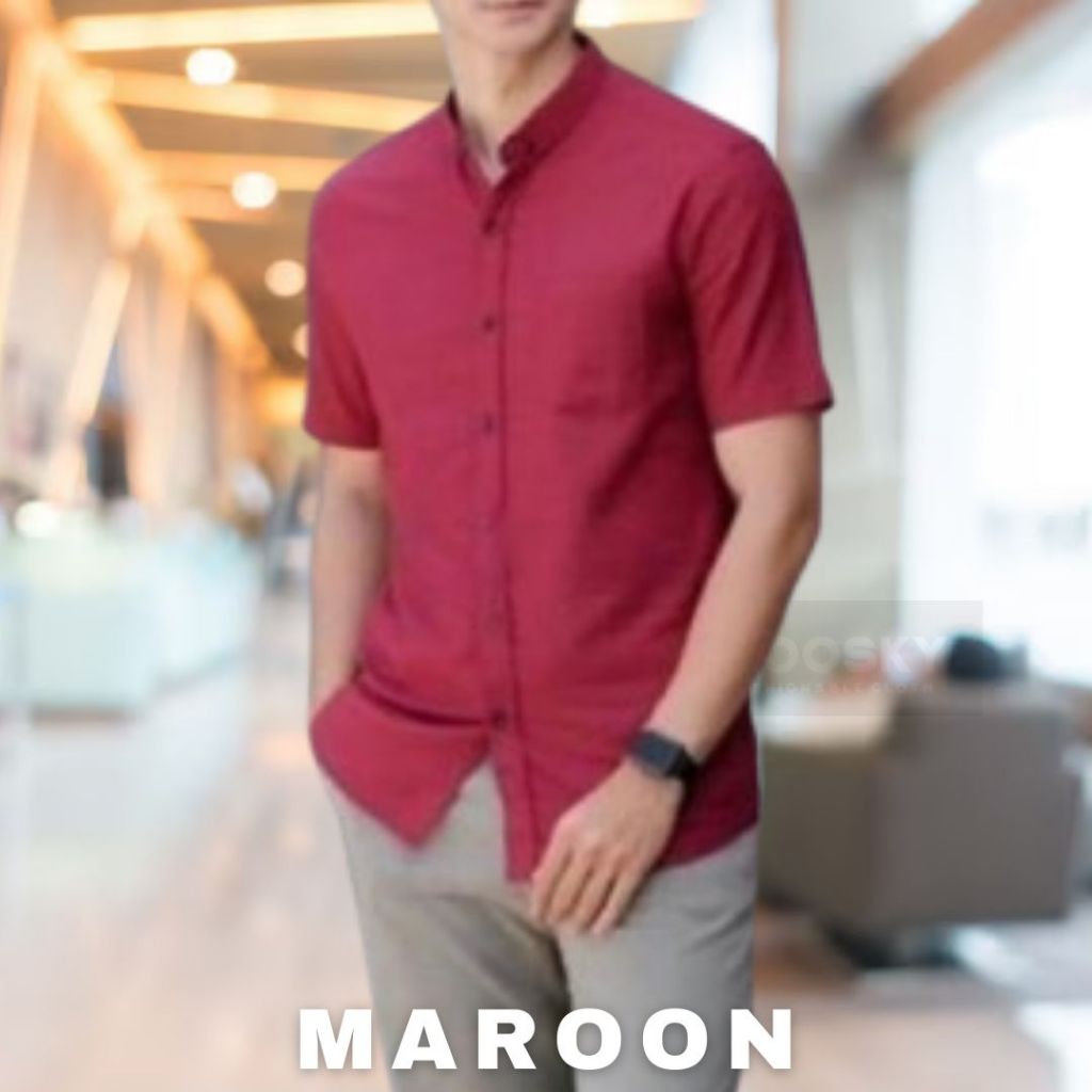 Kemeja pria/kemeja pria lengan pendek/kemeja lengan pendek/kemeja lengan pendek pria