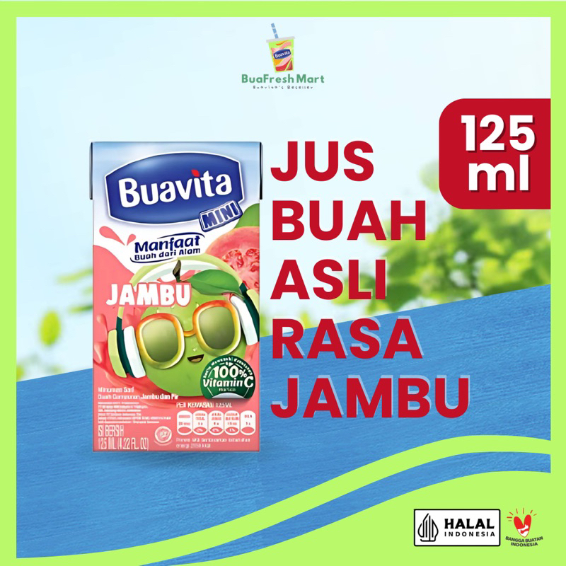 

Buavita Jus Buah Asli Guava 125 Ml