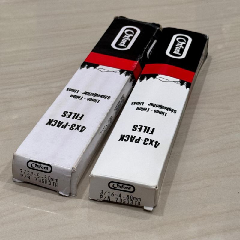 kikir chainsaw OXFORD kikir bulat 4.8mm 5.5mm