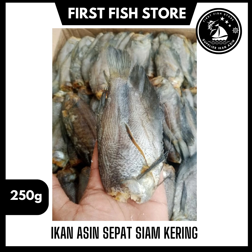 

Ikan Asin Sepat Siam Fresh 250 Gram - Terlaris