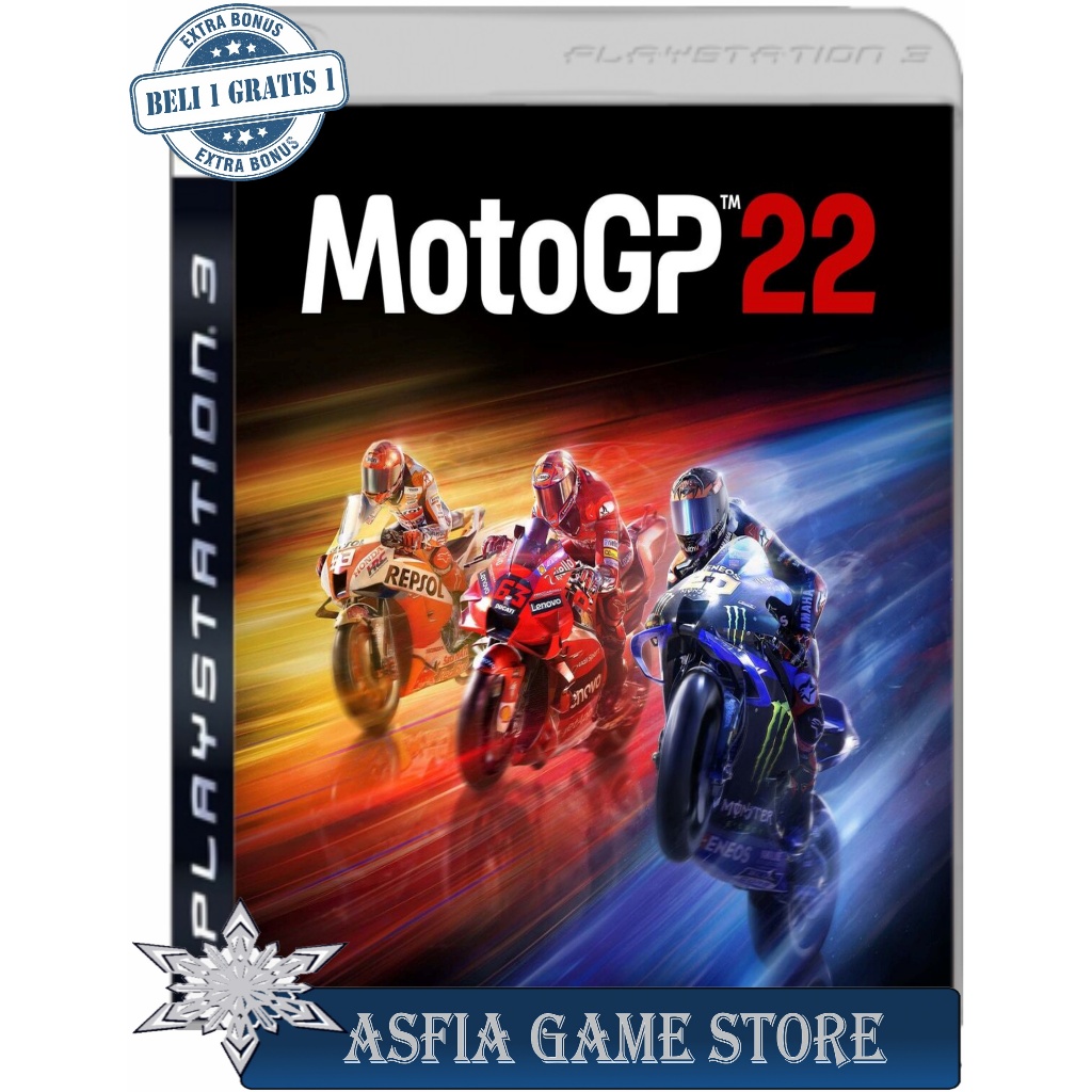 MotoGP 22 DVD Kaset Game PS3 PKG CFW HEN MULTIMAN