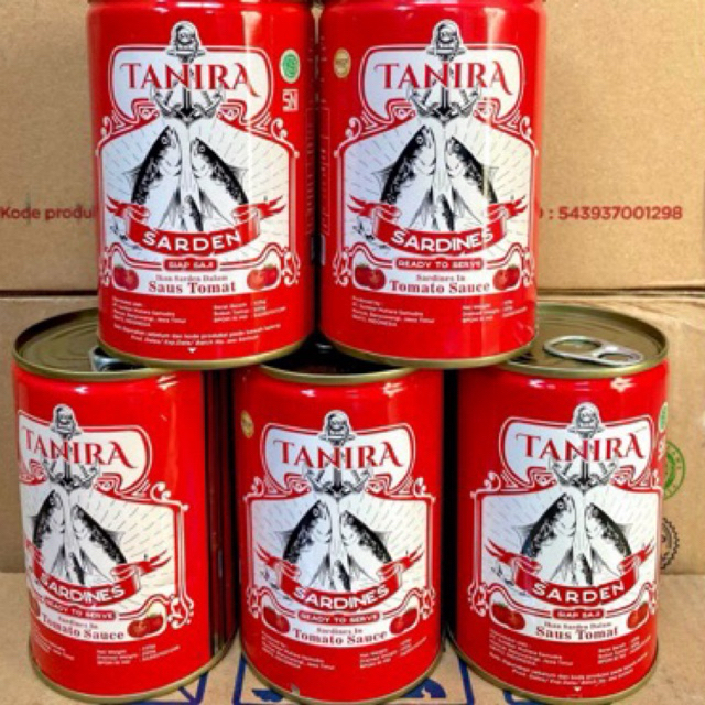 

Sarden Tanira Ukuran Besar 425gr