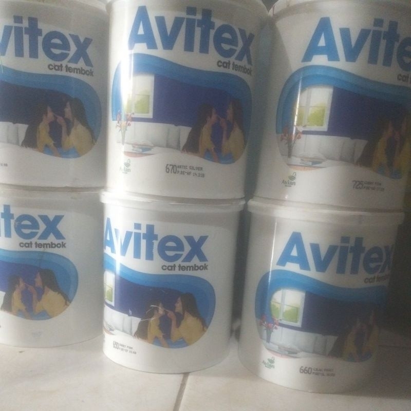 AVITEX,CAT TEMBOK 1kg