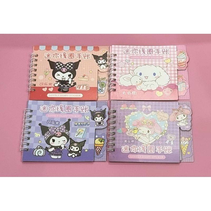 

LOVELY DIARY STICKER BUKU STIKER BERKARAKTER SANRIO LUCU WARNA CERAH