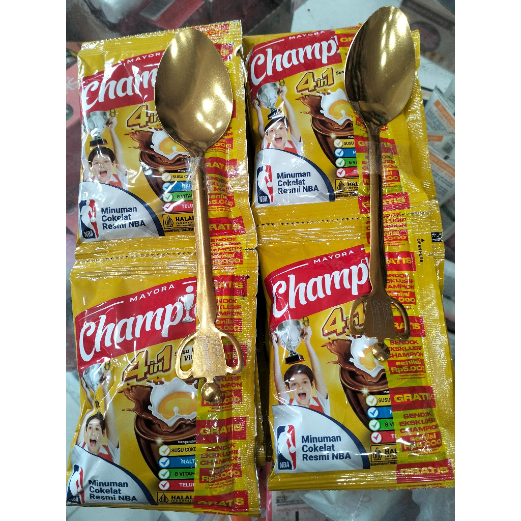 

Energen Champion 1 Renteng Isi 10 ( gratis sendok )