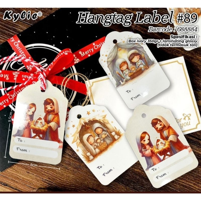 

20 LEMBAR HANGTAG LABEL NATAL/XMAS/CHRISTMAS/SANTA