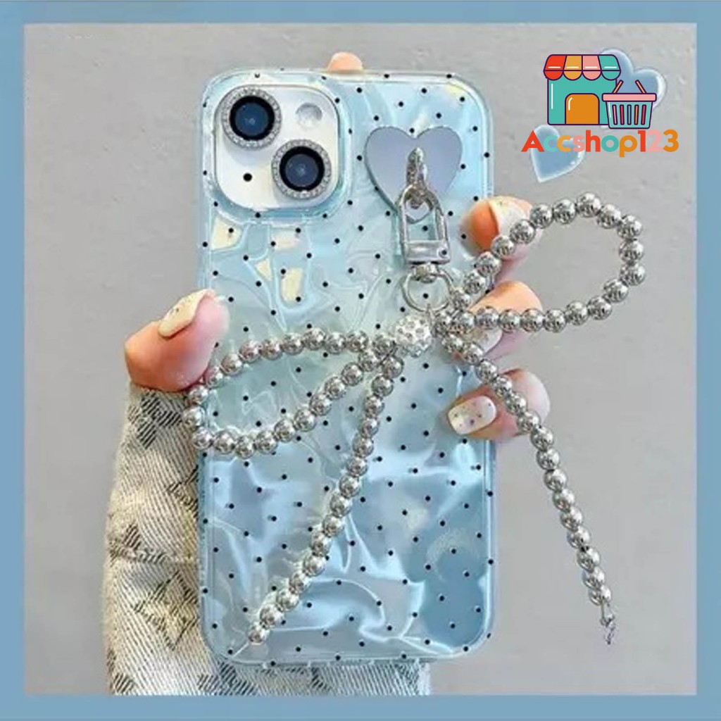 SS956 SOFTCASE SILIKON WATTERY PULKADOT BLUE UNTUK XIAOMI REDMI A1 A2 A3 A5 5A 6A 8 8A 9A 9C 9T 10 1