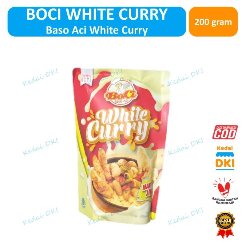 

BOCI WHITE CURRY - Gurih dengan bumbu kari putih - mantap jiwa asli garut kedaidki kedai dki