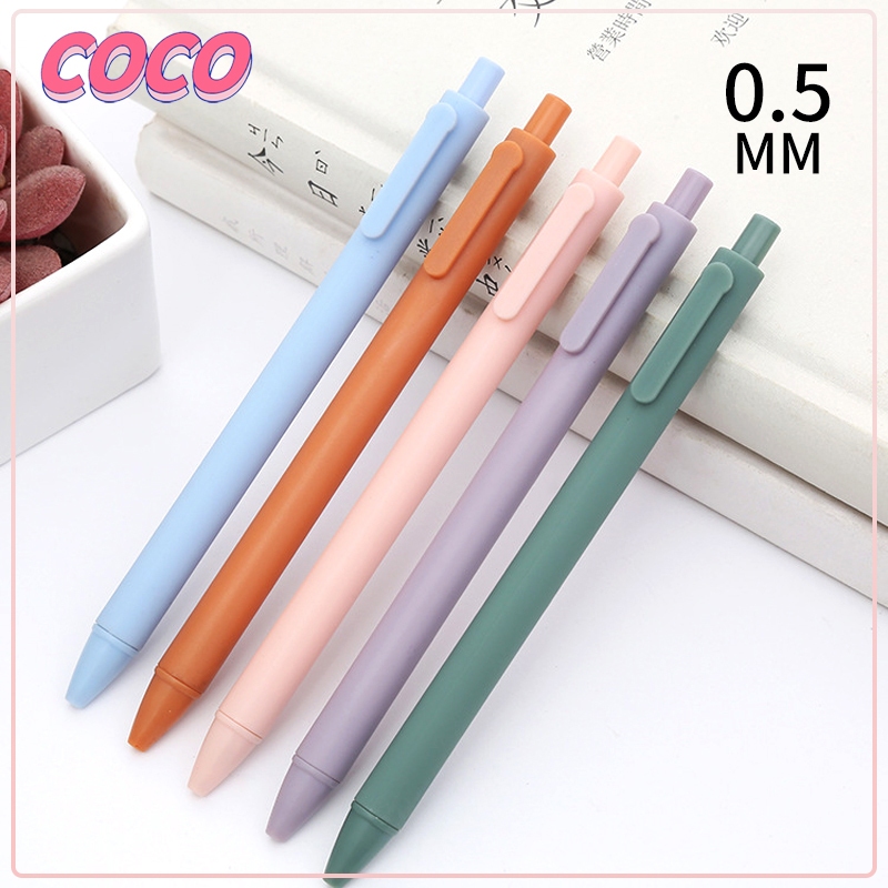 

Pena Gel Warna Macaron 0.5MM Pena Tanda Tangan Kantor Alat Tulis Pembelajaran - coco_market