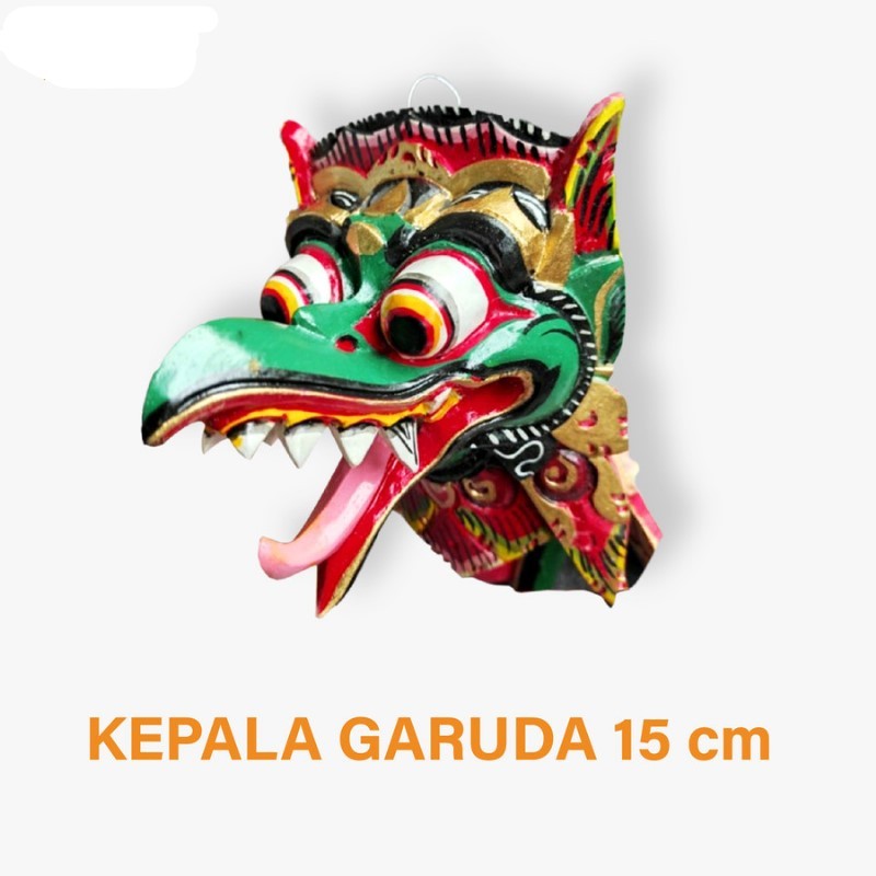 {{{{{{] TOPENG GARUDA/GARUDA KAYU/PATUNG GARUDA/PATUNG KEPALA BURUNG GARUDA