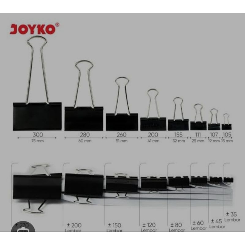 

binder clip No. 260