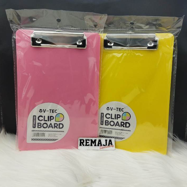 

Clip Board / Papan Ujian Plastik A5 V-TEC VT-1061