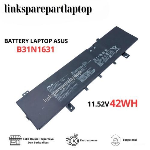 Baterai B31N1631 Laptop Battery 15 X505ZA X505BA X505BP F505 F505ZA F505BA X505ZA-BQ012T X505BA-1A