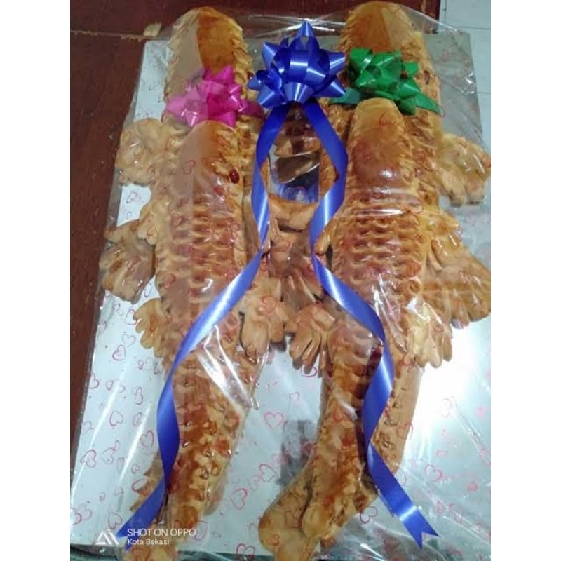 Roti Buaya Ukuran  90 cm Paket Kilat, Super Kilat, Untuk Daerah Bandung